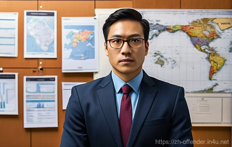 살인범 프로파일링 기법 - **Modern Profiler's Intense Analysis:**
    Detailed full-shot image of a focused and intelligent cr...