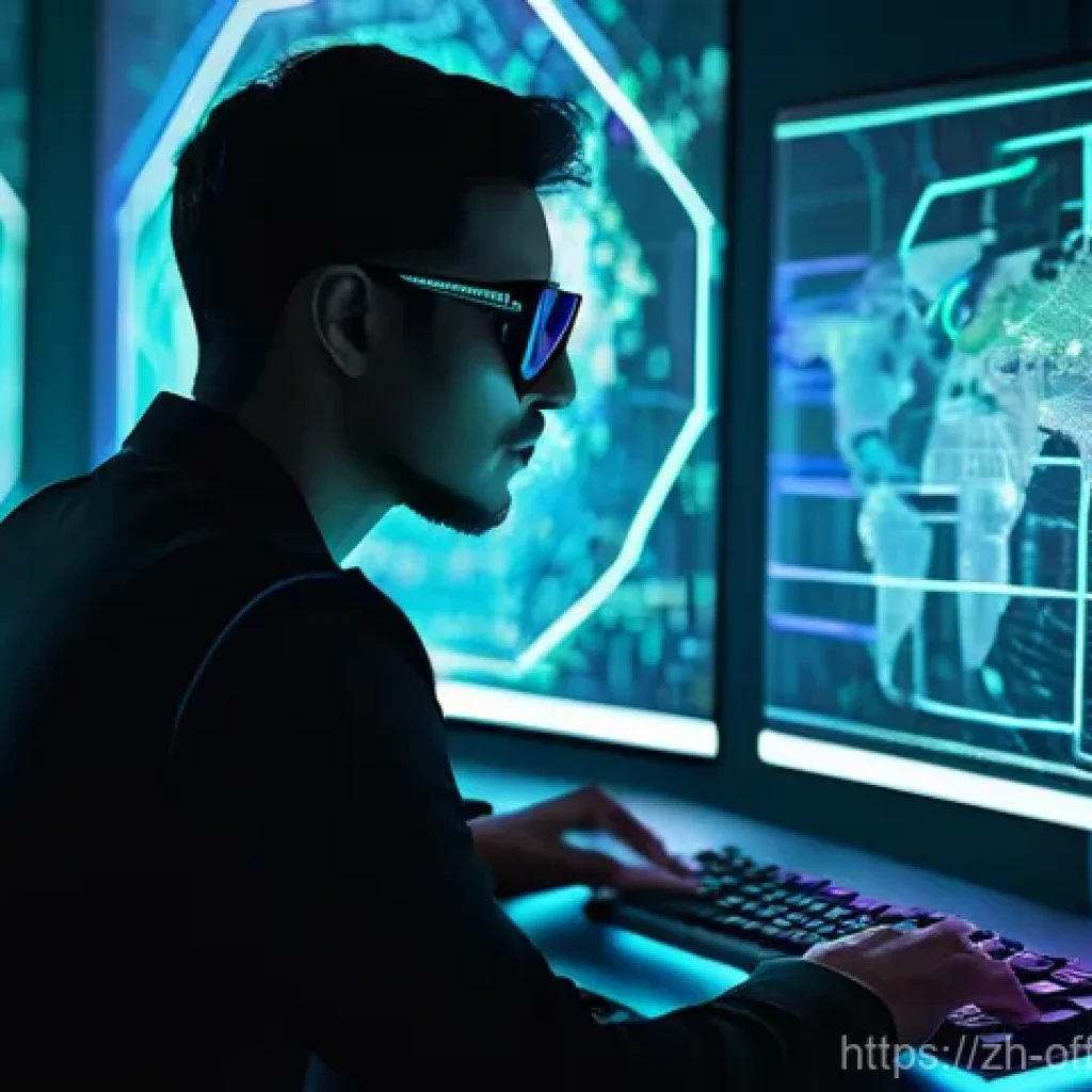 국제 범죄 조직과 법적 대응 방안 - **Prompt: Global Digital Crime Web**
A highly detailed, sophisticated visualization of a global,...