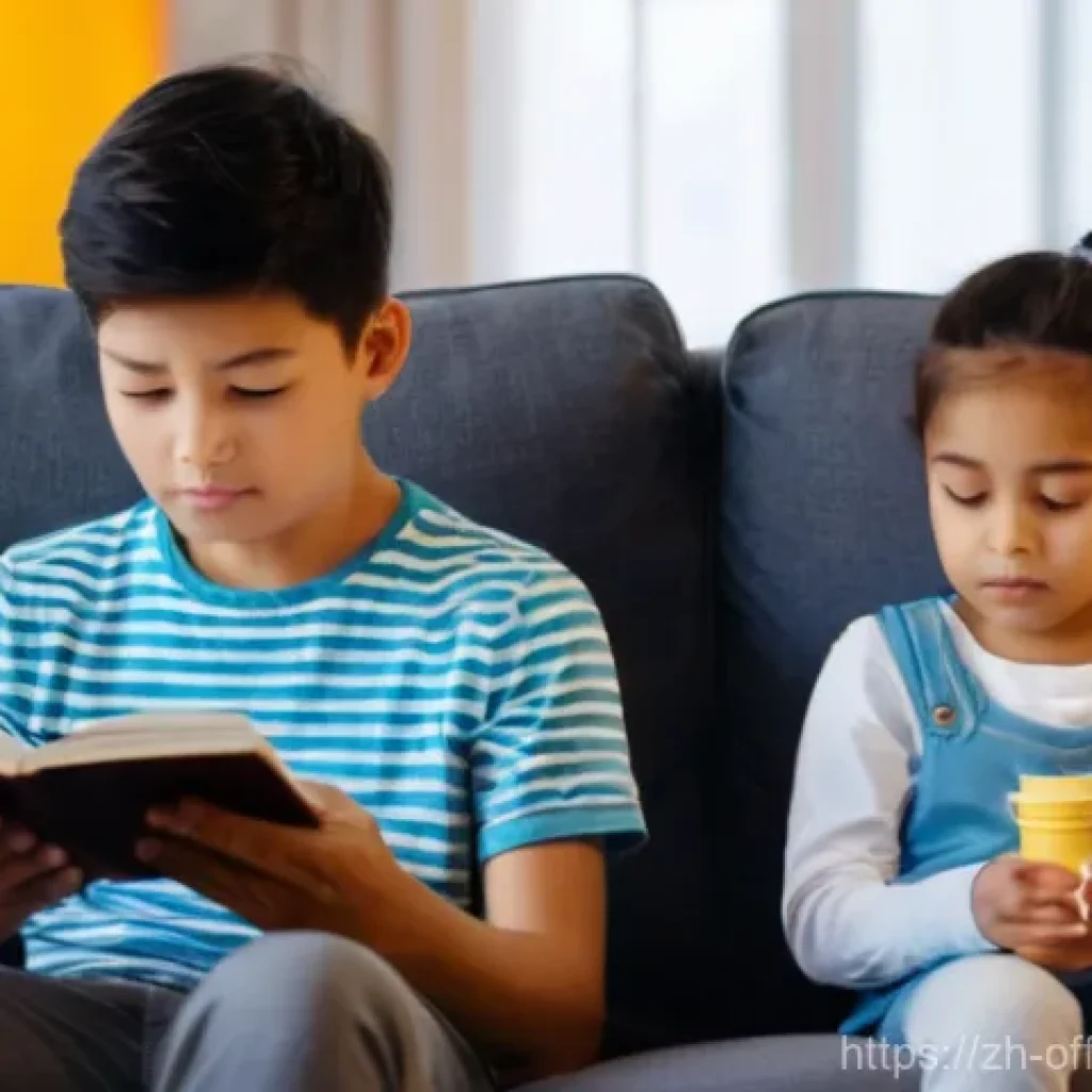 범죄자의 가족 관계와 범행 동기 연구 - **Prompt 1: Contrasting Childhood Environments**
    A split image, depicting two contrasting childh...